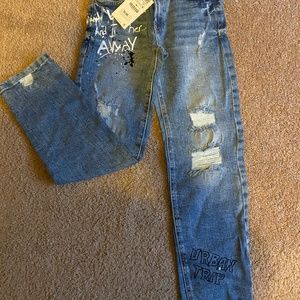 BRAND NEW KIDS JEANS FROM ZARA SIZE 10
